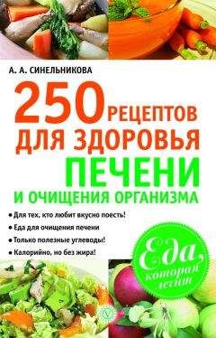 А. Синельникова - 250 рецептов для здоровья печени и очищения организма