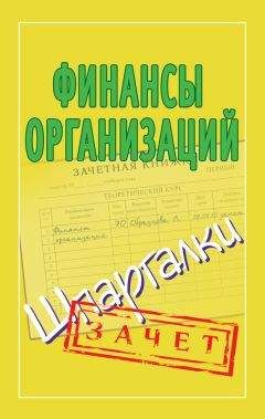 Александр Зарицкий - Финансы организаций. Шпаргалки